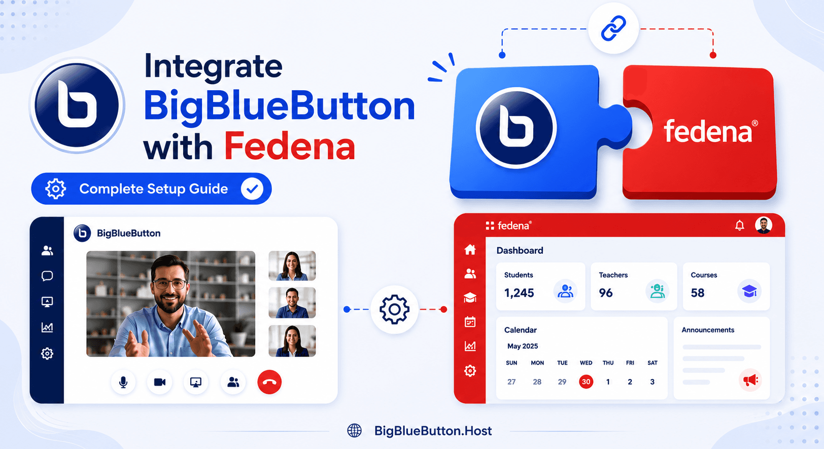 Integrate BigBlueButton with Fedena: Complete Setup Guide