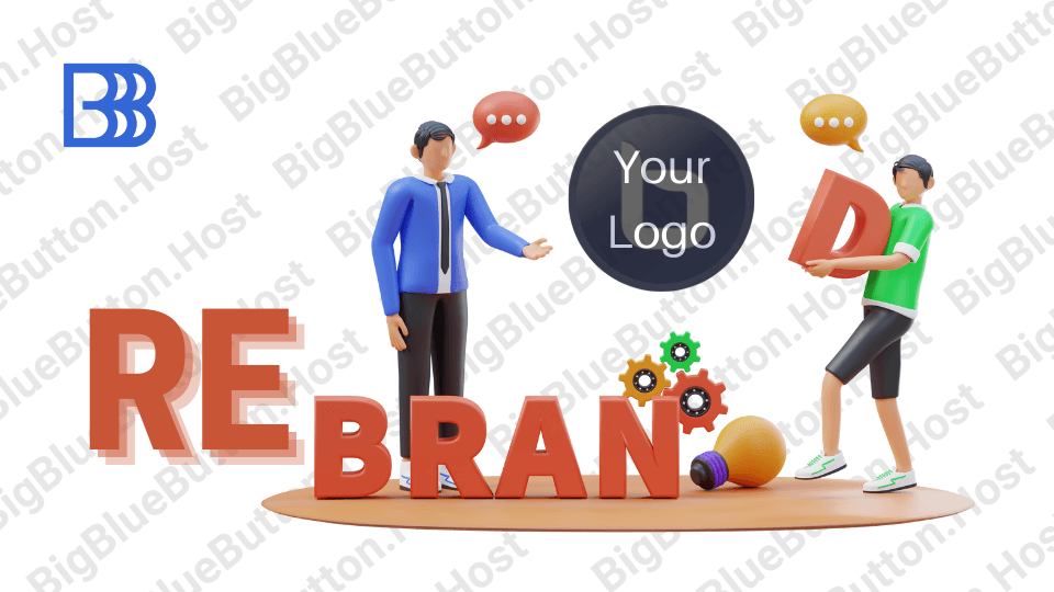 Premium BigBlueButton & Greenlight Full Rebranding Setup service overview diagram